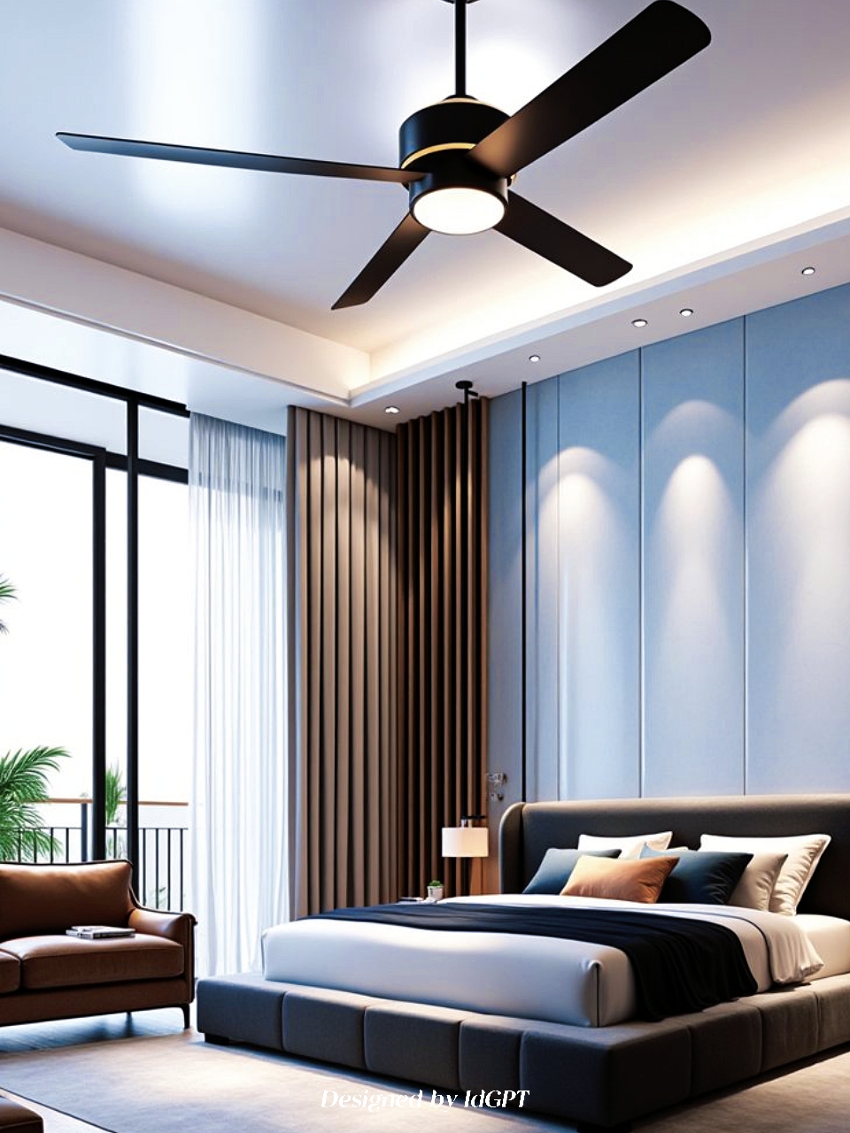 AIGC, AI, Home, Ceiling Fan，