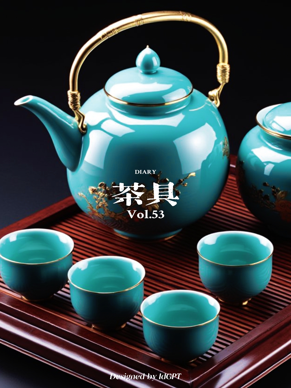 AIGC, AI, Home, Tea Set，