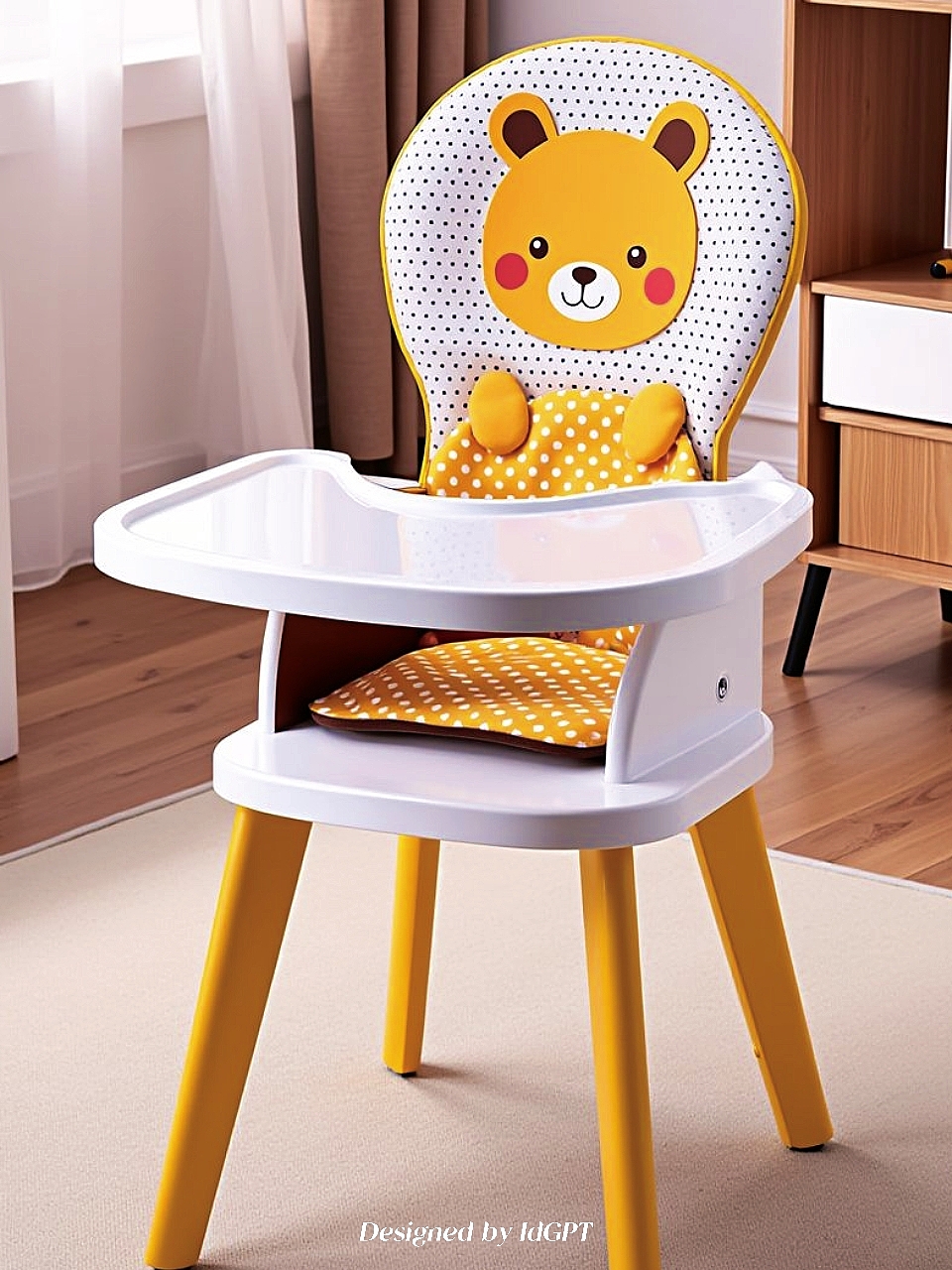 AIGC, AI, home, children's dining chair，AIGC, AI, home, children's dining chair，