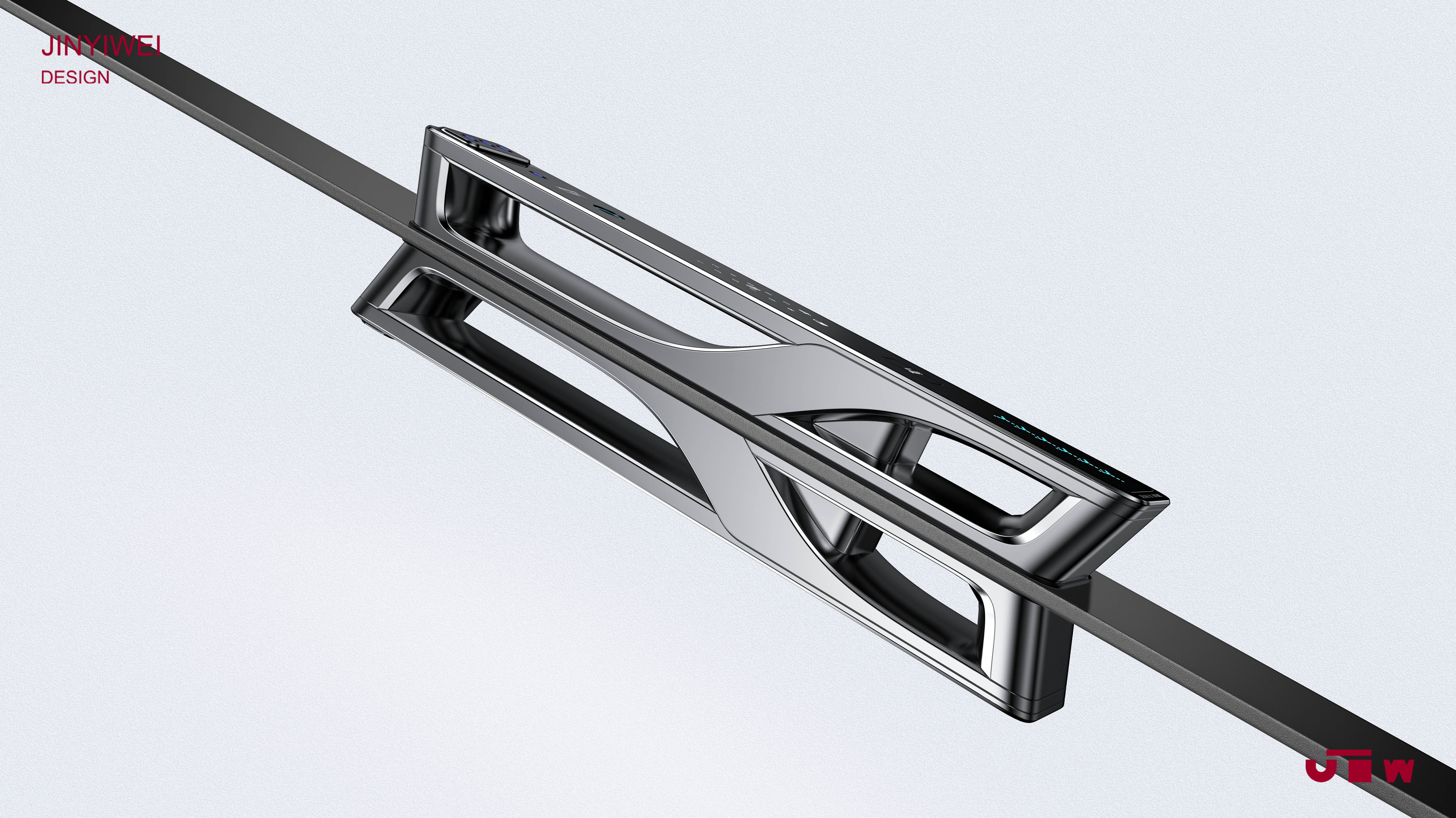 Intelligent lock，Fingerprint lock，Smart home，Intelligent door lock，industrial design，product design，