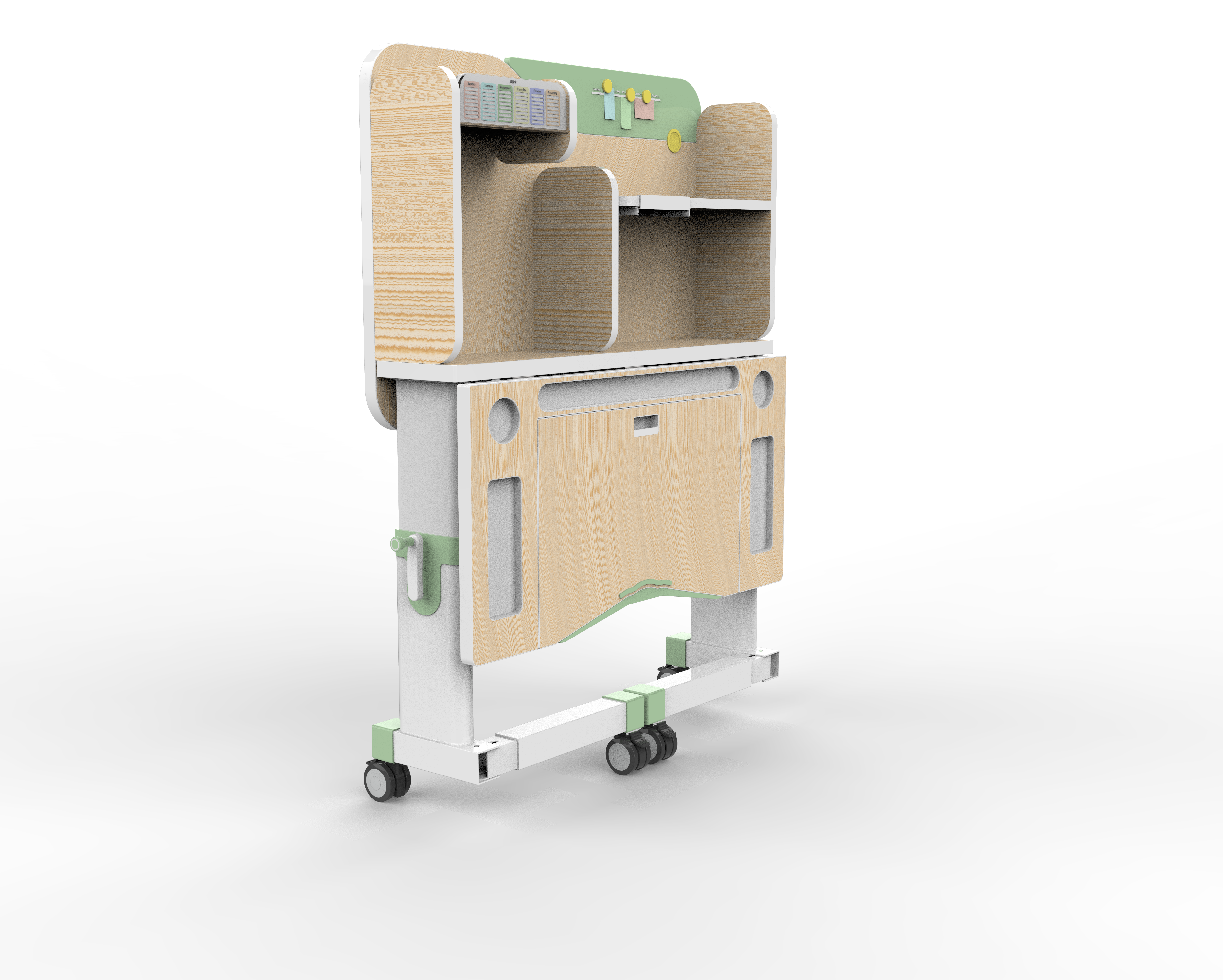 Learning table，modeling，furniture，Home Furnishing，industrial design，Render，product design，