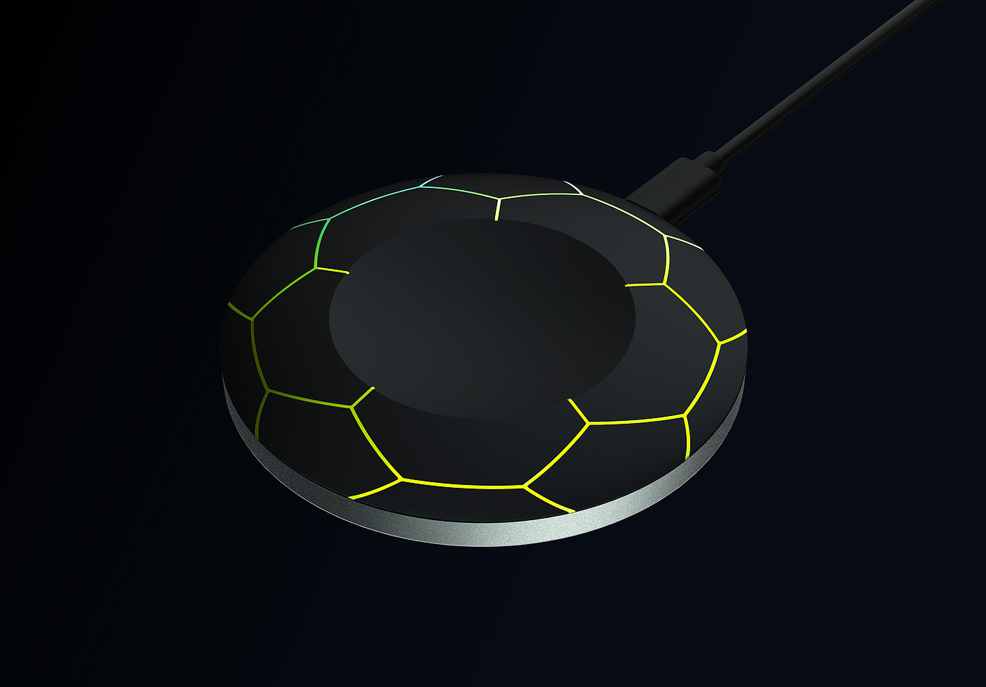 Football wireless charging，