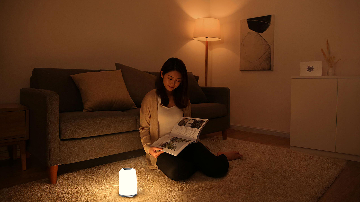 Night light wireless charging，