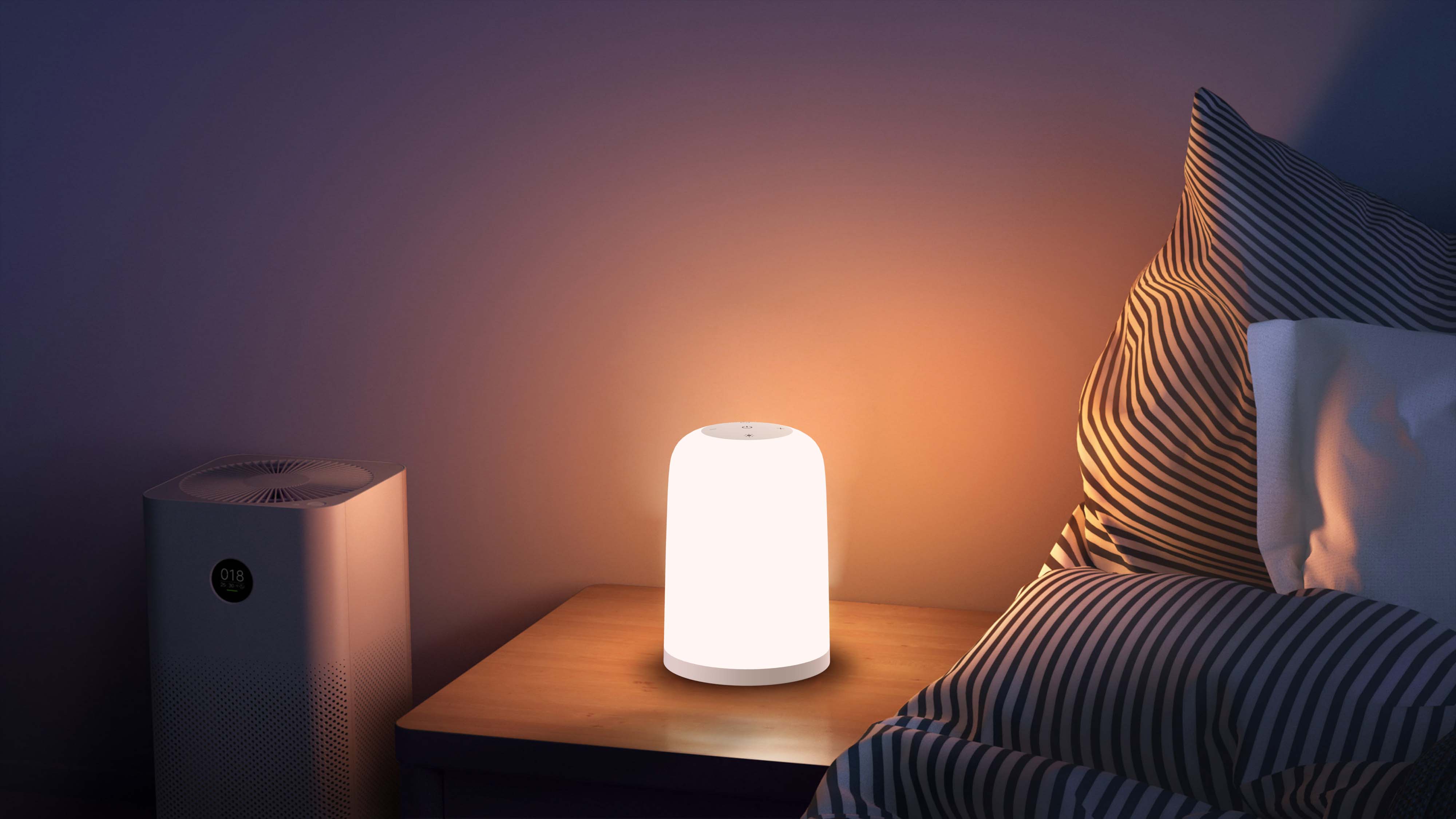 Night light wireless charging，