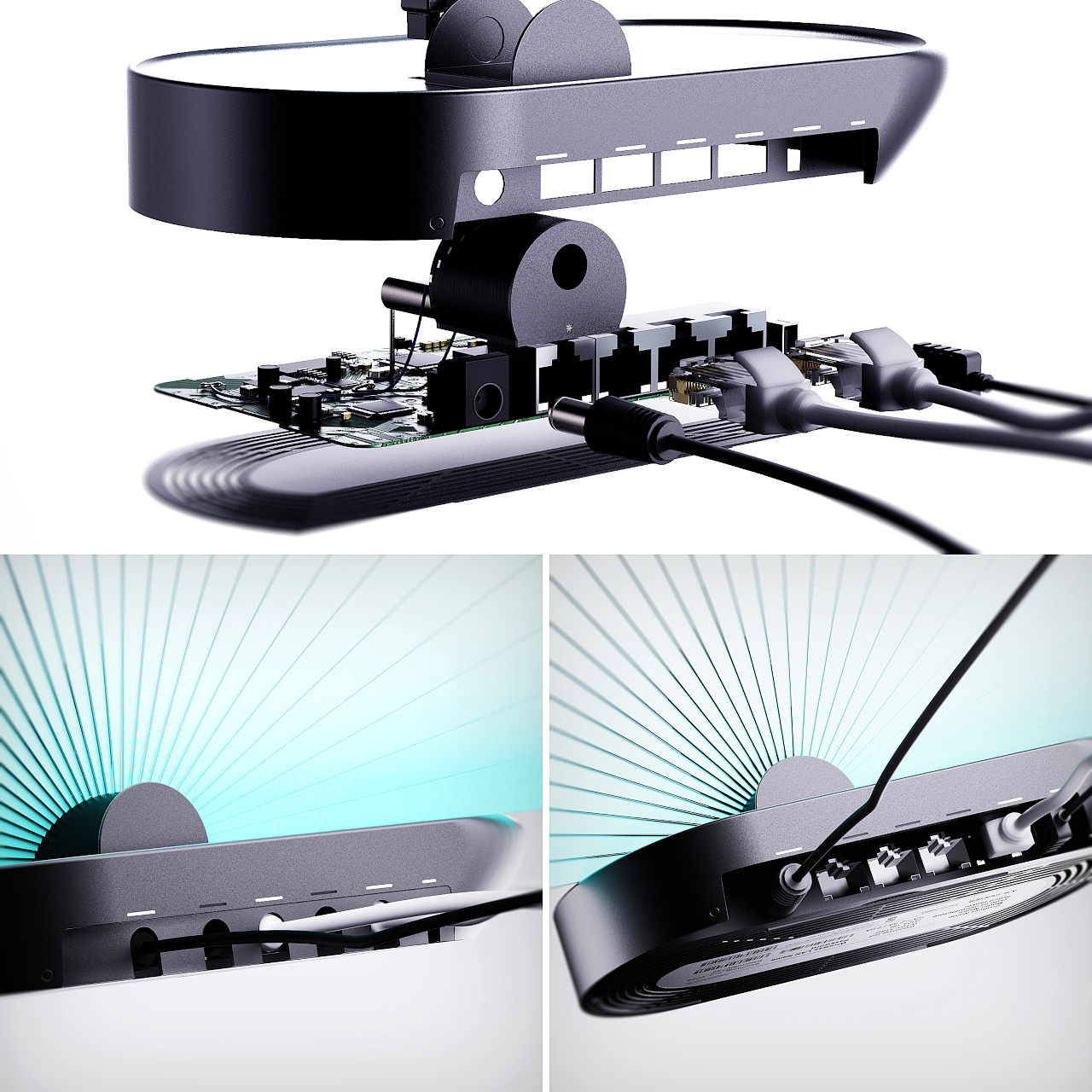 Blooming Out，Router，conceptual design，electronic product，