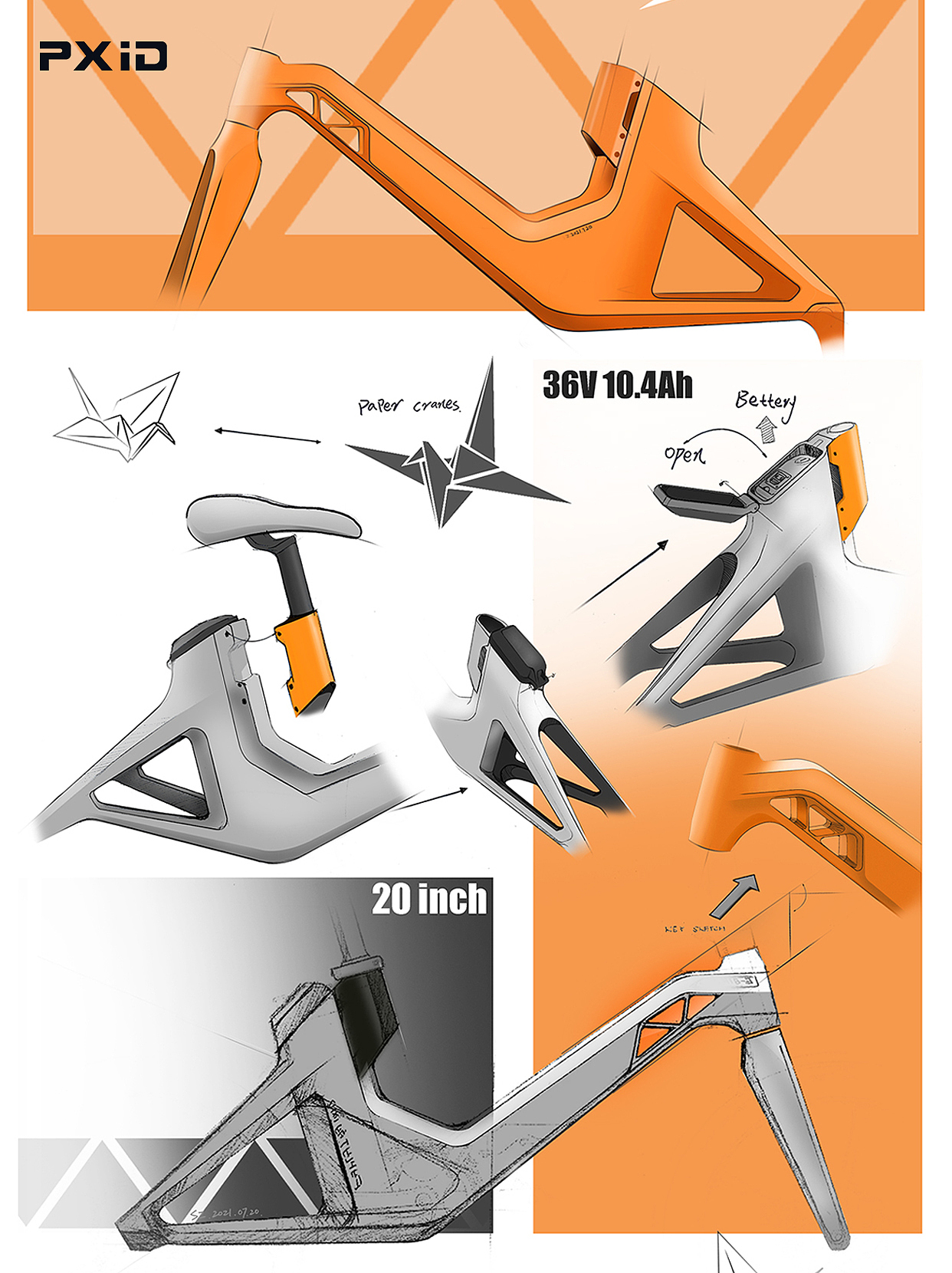 product design，ODM Services，industrial design，Two-wheel vehicle design，