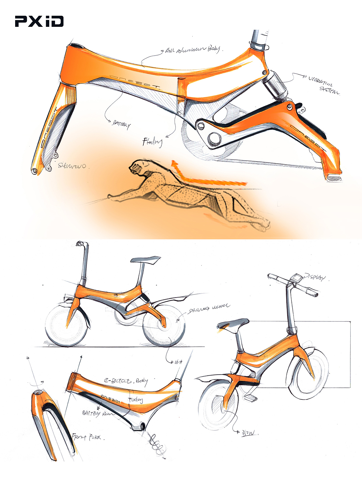 product design，ODM Services，industrial design，Two-wheel vehicle design，