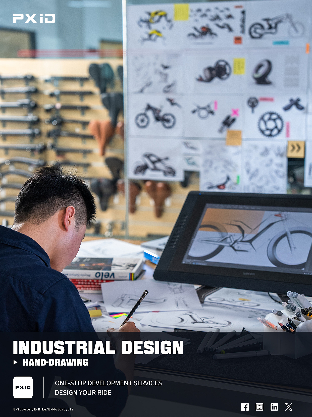 product design，ODM Services，industrial design，Two-wheel vehicle design，