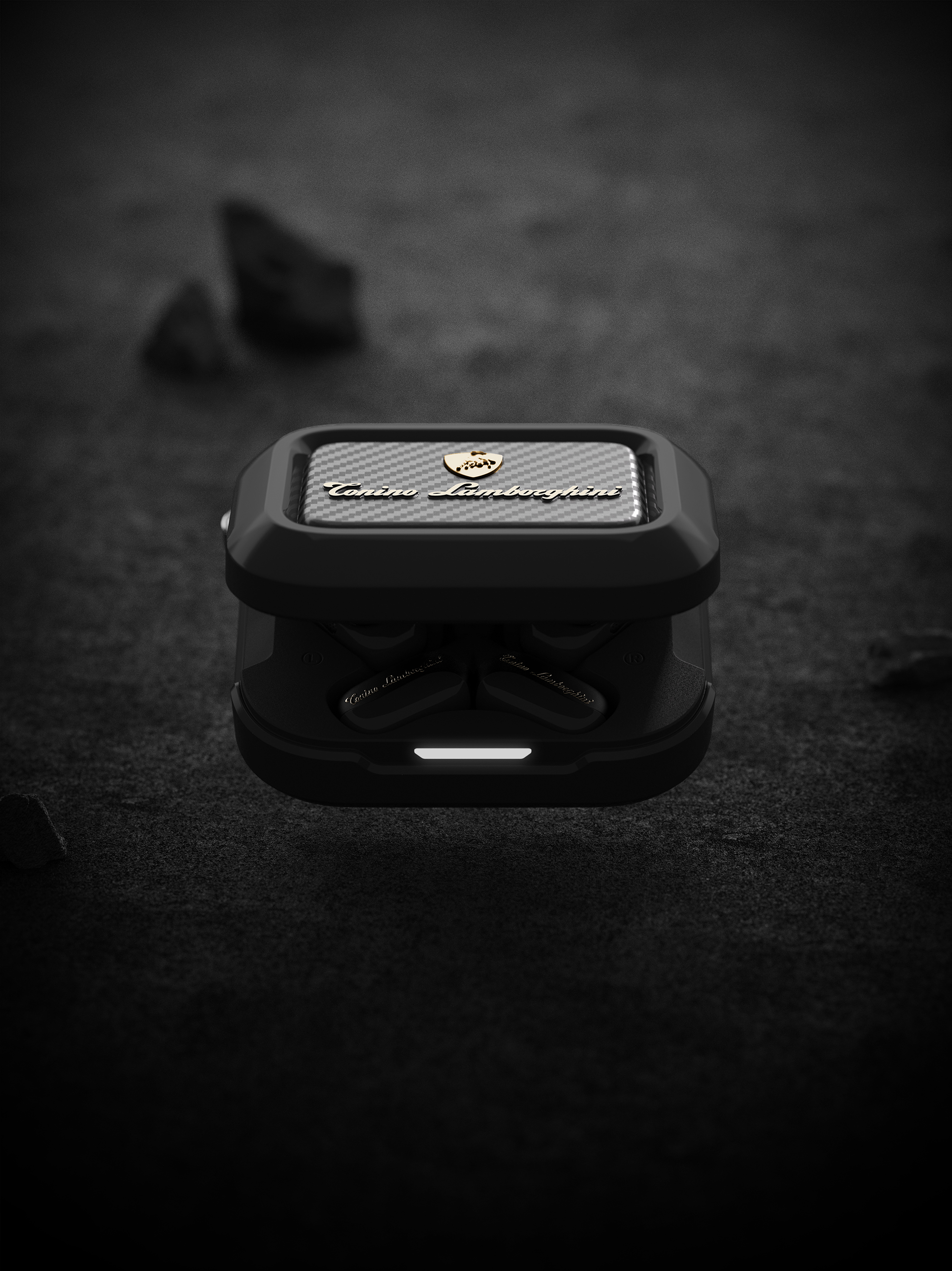 3C products，dmooster，Big Monster，Lamborghini，Bluetooth headset，industrial design，jointly，Render，