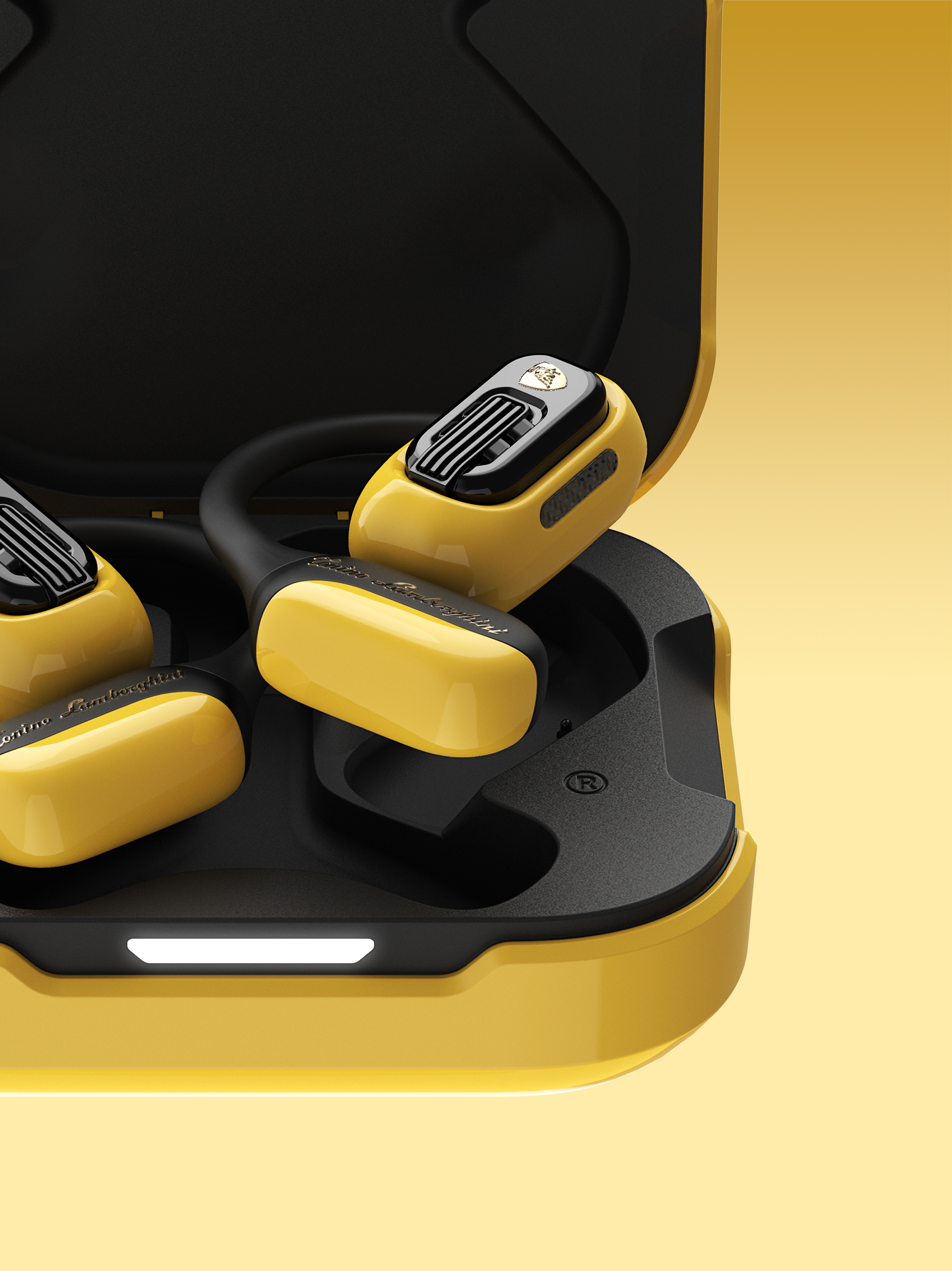 3C products，dmooster，Big Monster，Lamborghini，Bluetooth headset，industrial design，jointly，Render，