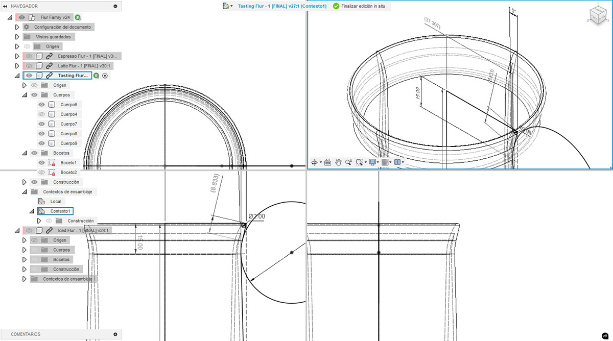 FLUR，flower receptacle，coffee cup，Housewear & Furnishings，