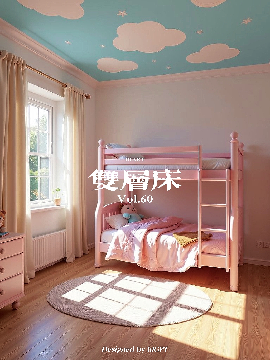 AIGC, AI, Home, Bunk bed，