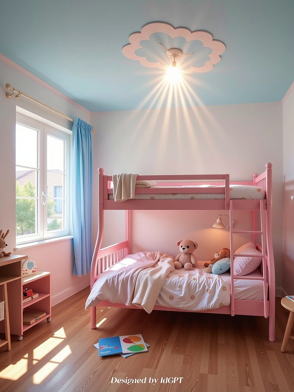 AIGC, AI, Home, Bunk bed，