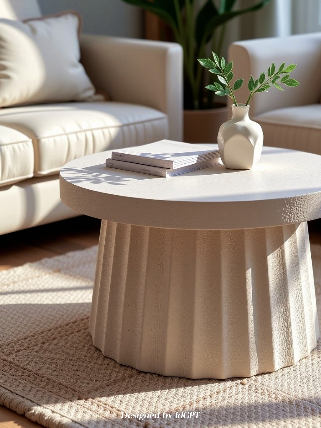 AIGC, AI, home, coffee table，