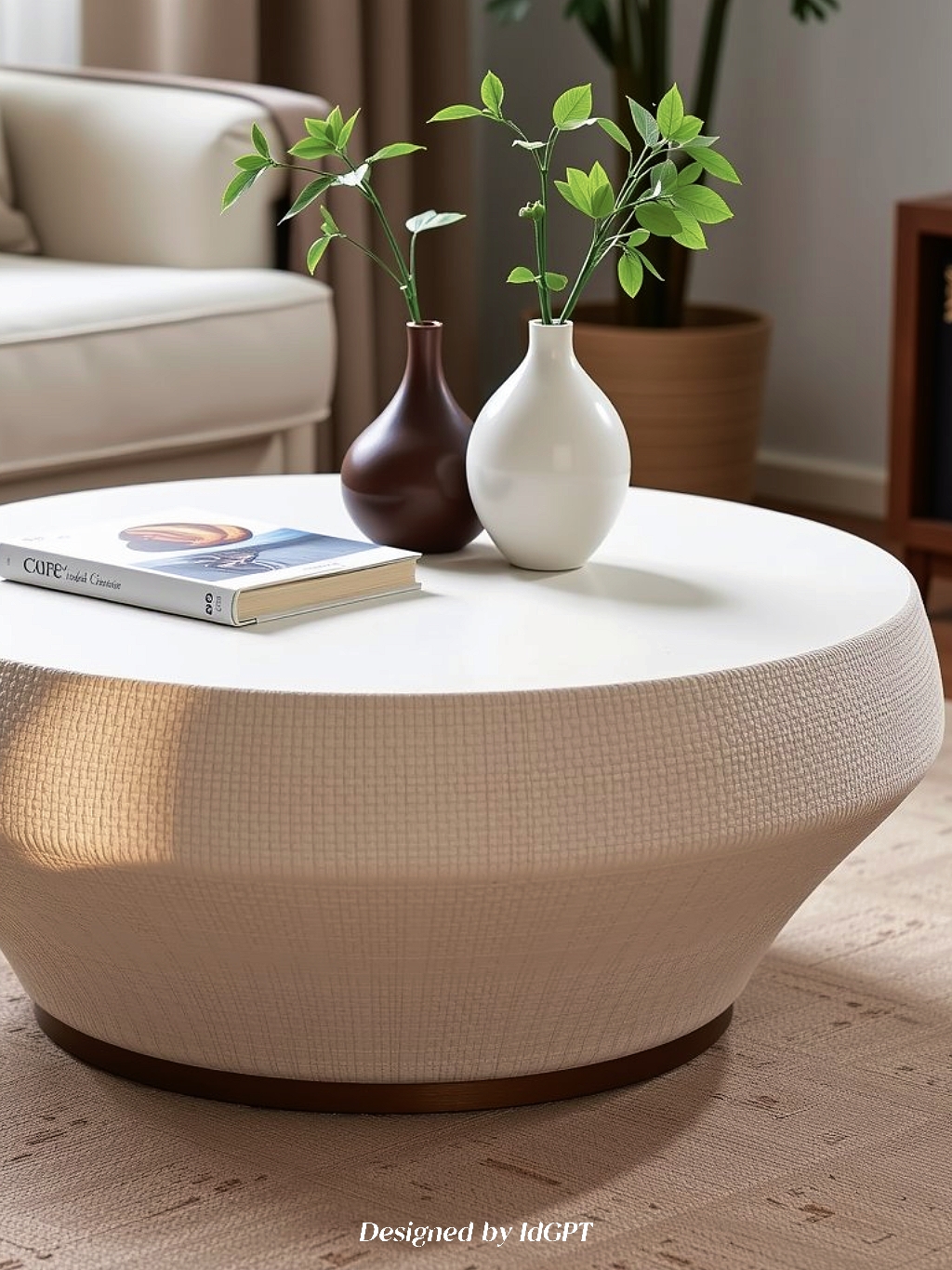 AIGC, AI, home, coffee table，