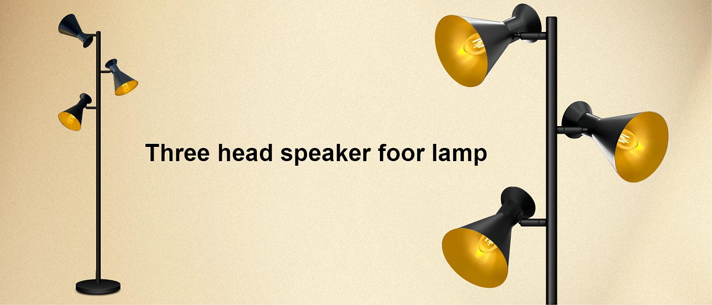 Floor lamp，lamps and lanterns，Horn light，Reading lamp，