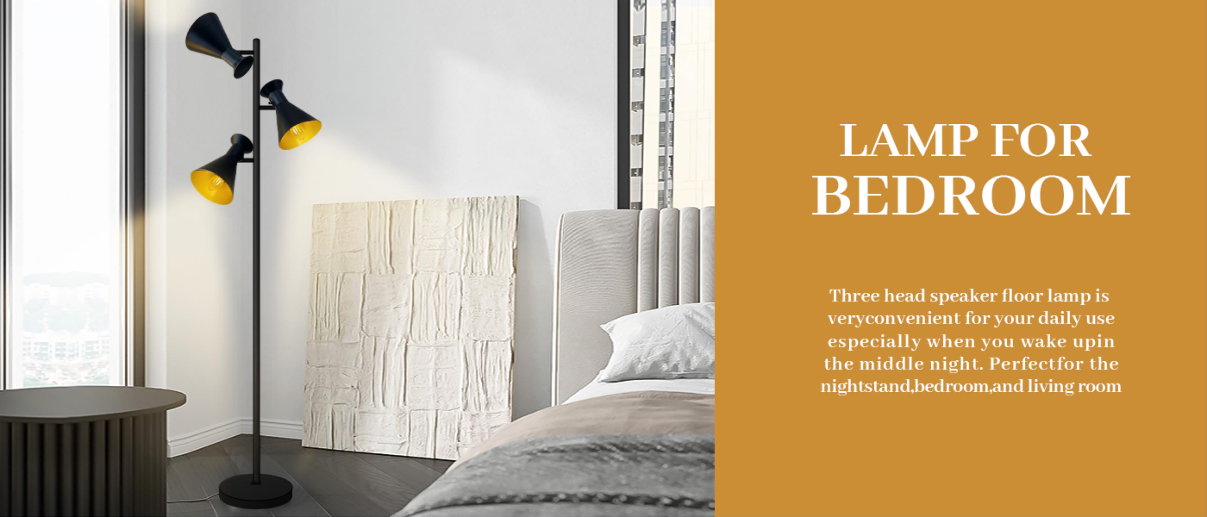 Floor lamp，lamps and lanterns，Horn light，Reading lamp，