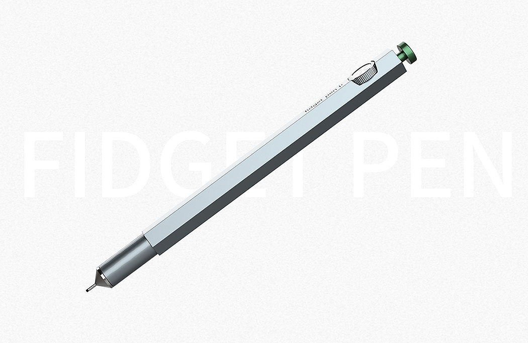 Fidget Pen，Decompression pen，Stationery，product design，