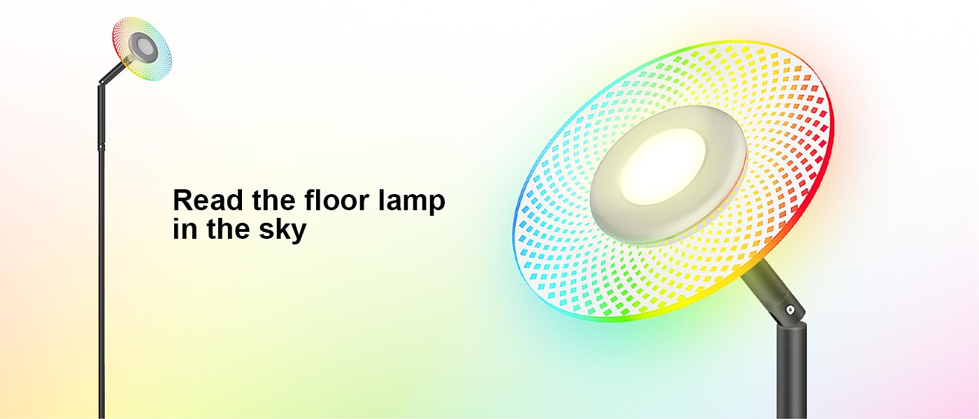 Floor lamp，Atmosphere lamp，Sky-facing floor lamp，