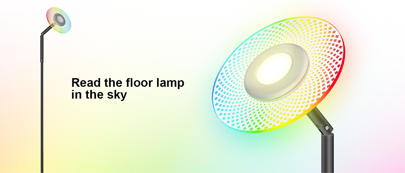 MOCMO HOME:DIY Bluetooth Floor Lamp，Floor lamp，Atmosphere lamp，