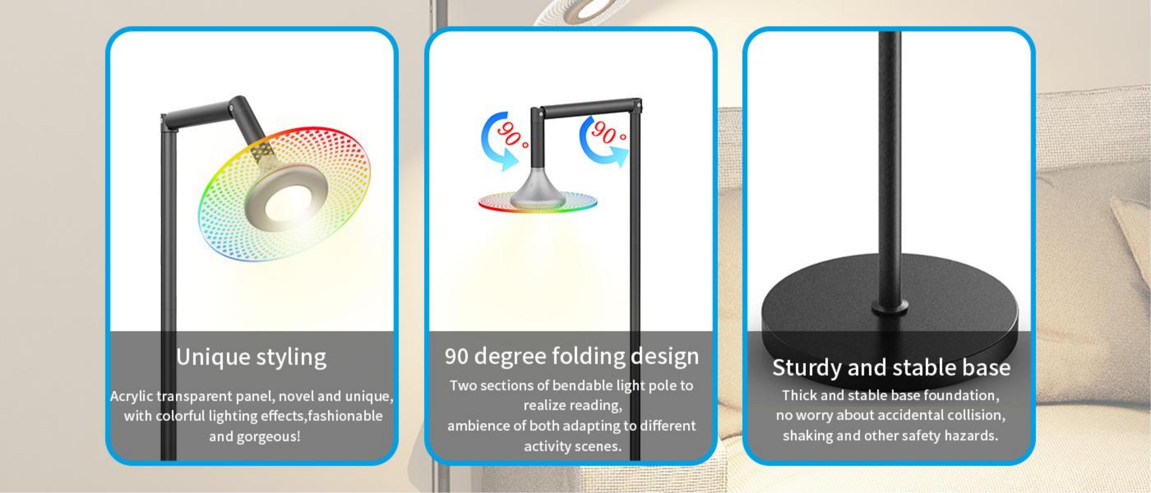 Floor lamp，Atmosphere lamp，Sky-facing floor lamp，