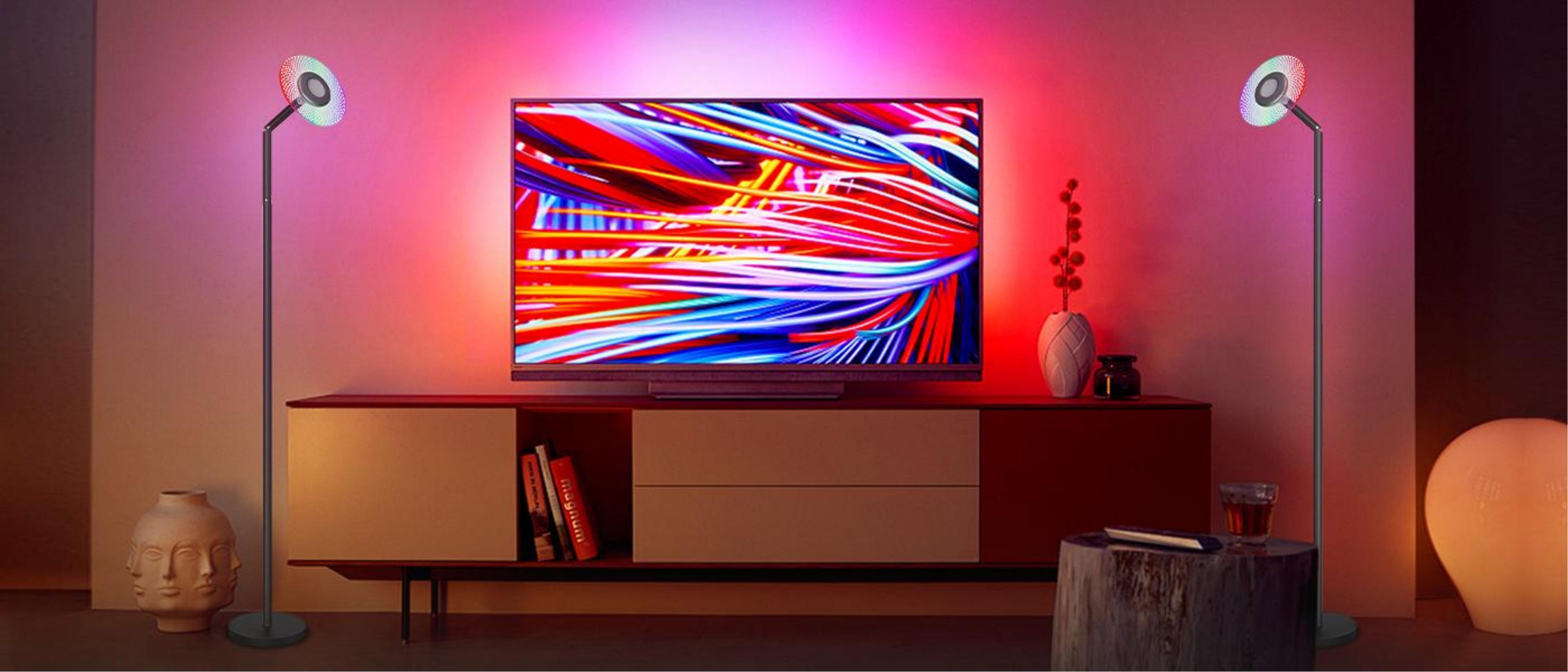 Floor lamp，Atmosphere lamp，Sky-facing floor lamp，