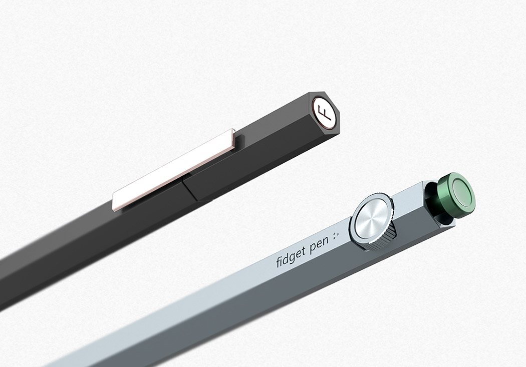 Fidget Pen，Decompression pen，Stationery，product design，