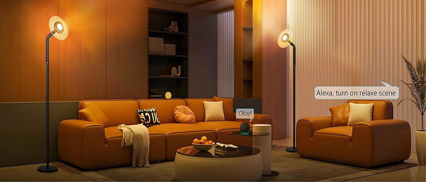 Floor lamp，Atmosphere lamp，Sky-facing floor lamp，