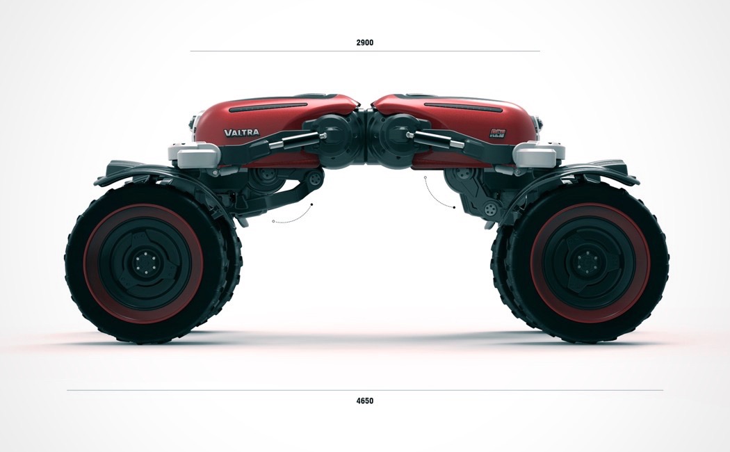 valtra，Tractor，industrial design，product design，