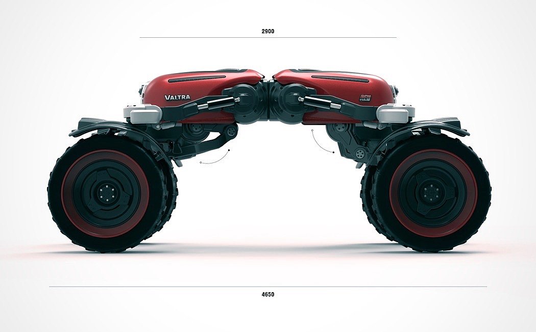 valtra，拖拉机，工业设计，产品设计，