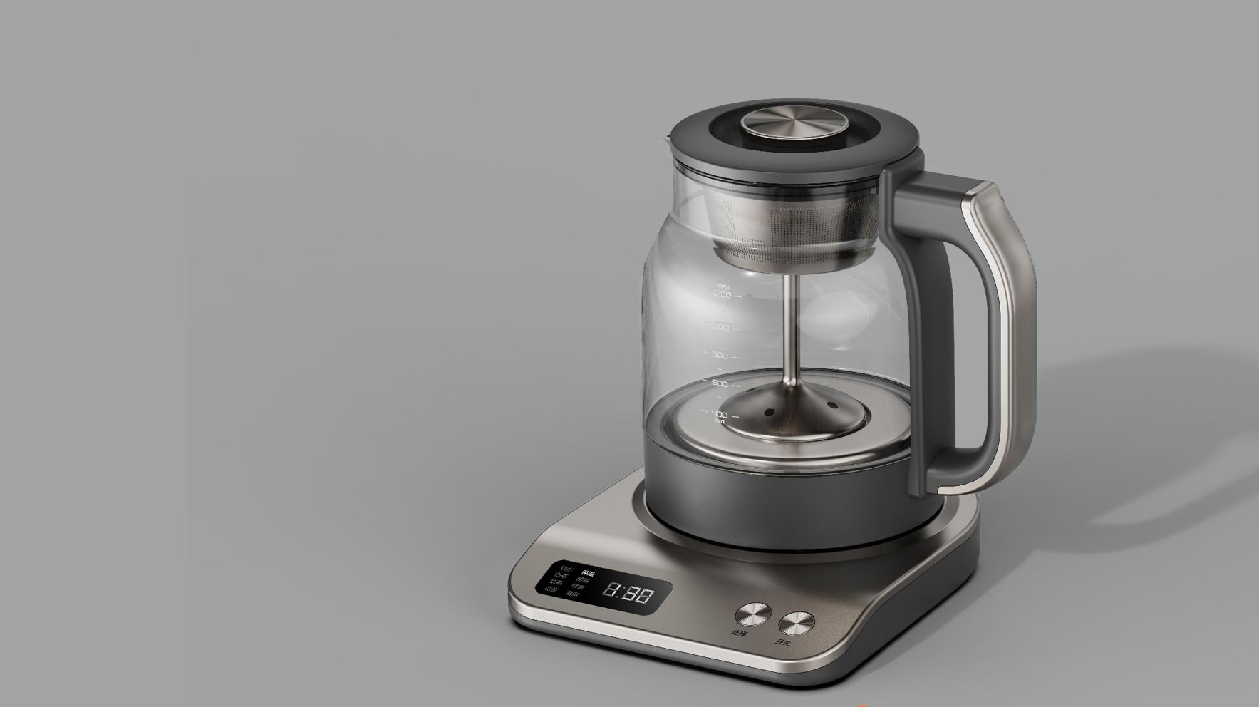 Tea cooker，Health pot，kettle，Lime industrial design，New tea maker，