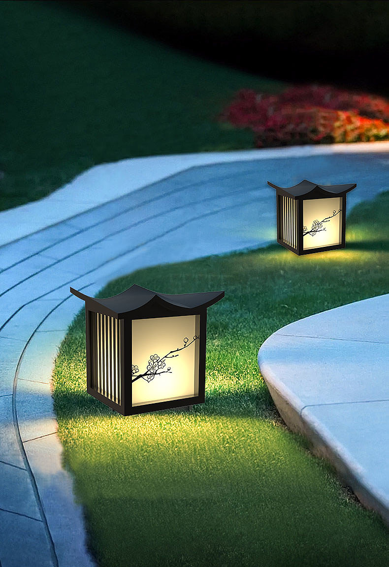 Lawn lamp design，Lamp design，Outdoor lighting ，