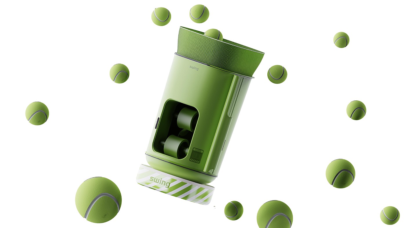 Tennis machine，