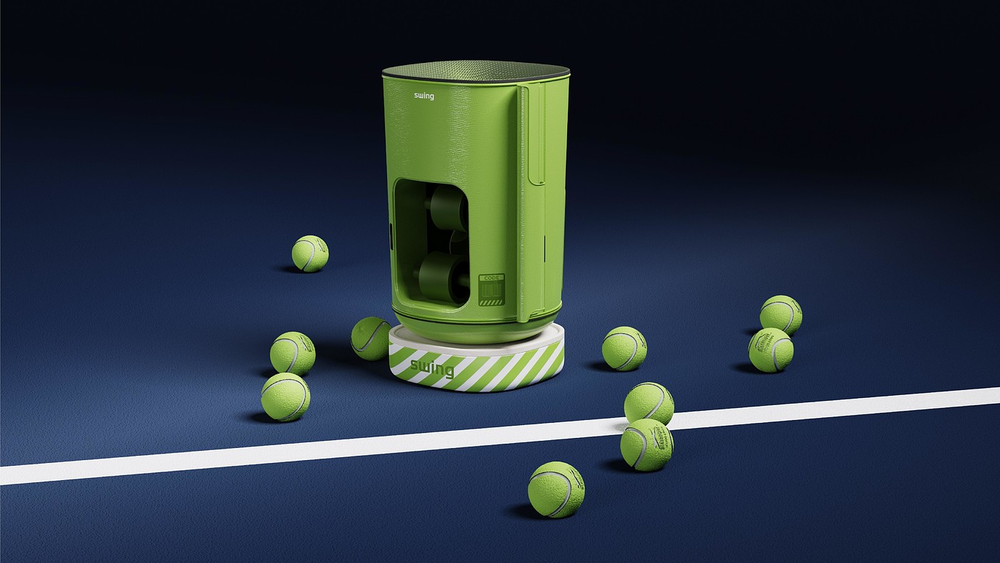 Tennis machine，