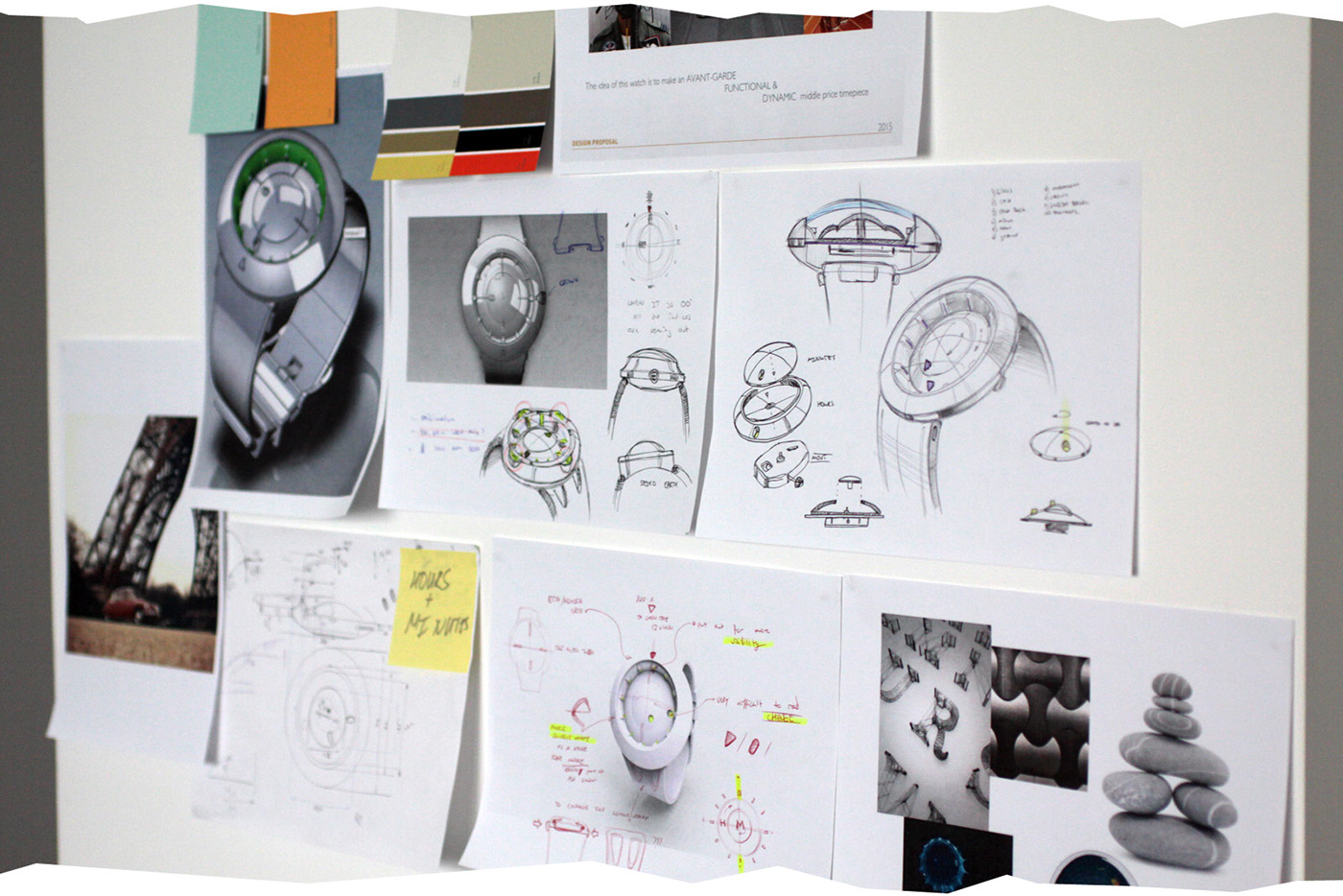 Wrist watch，space watch，ECL-1，