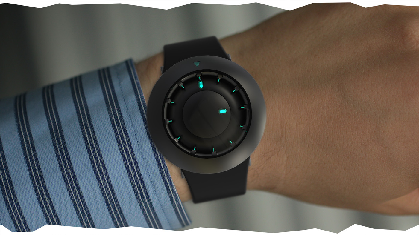 Wrist watch，space watch，ECL-1，