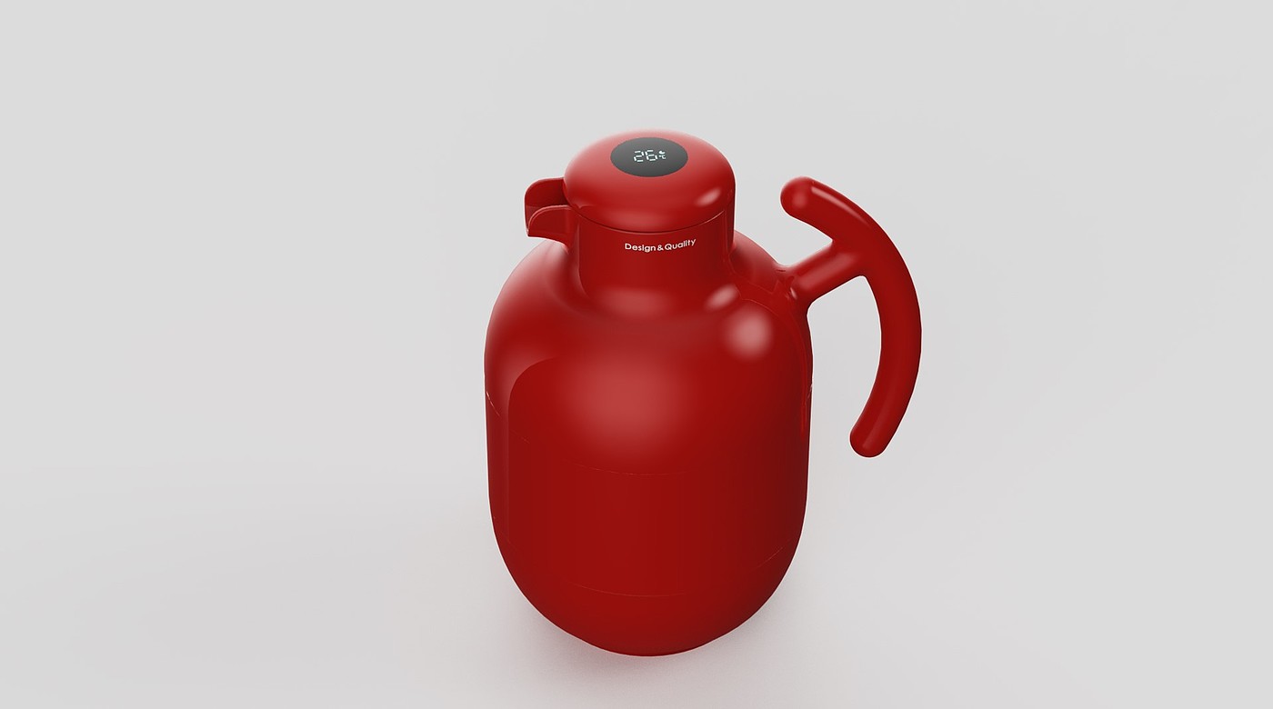 Thermal insulation kettle，Digital display，