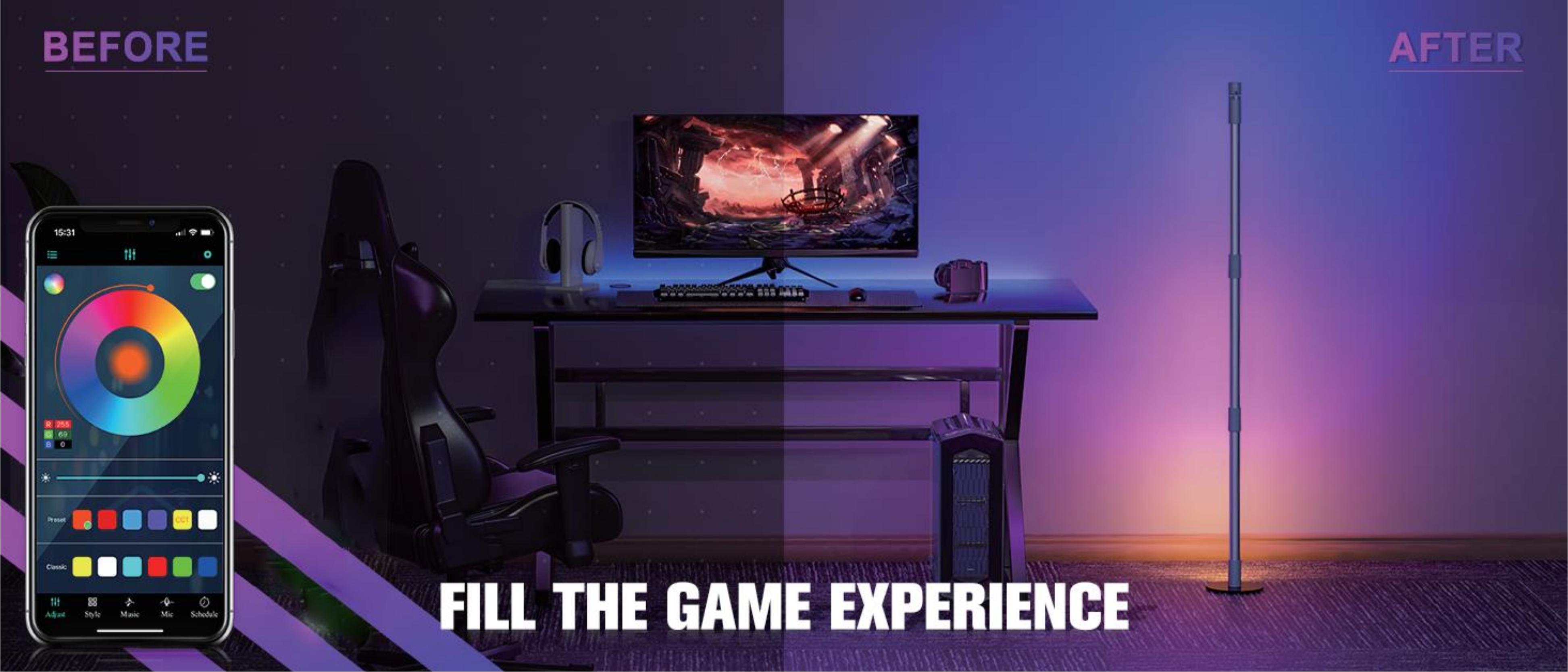 GVVOO HOME:DIY atmosphere floor lamp，Floor lamp，