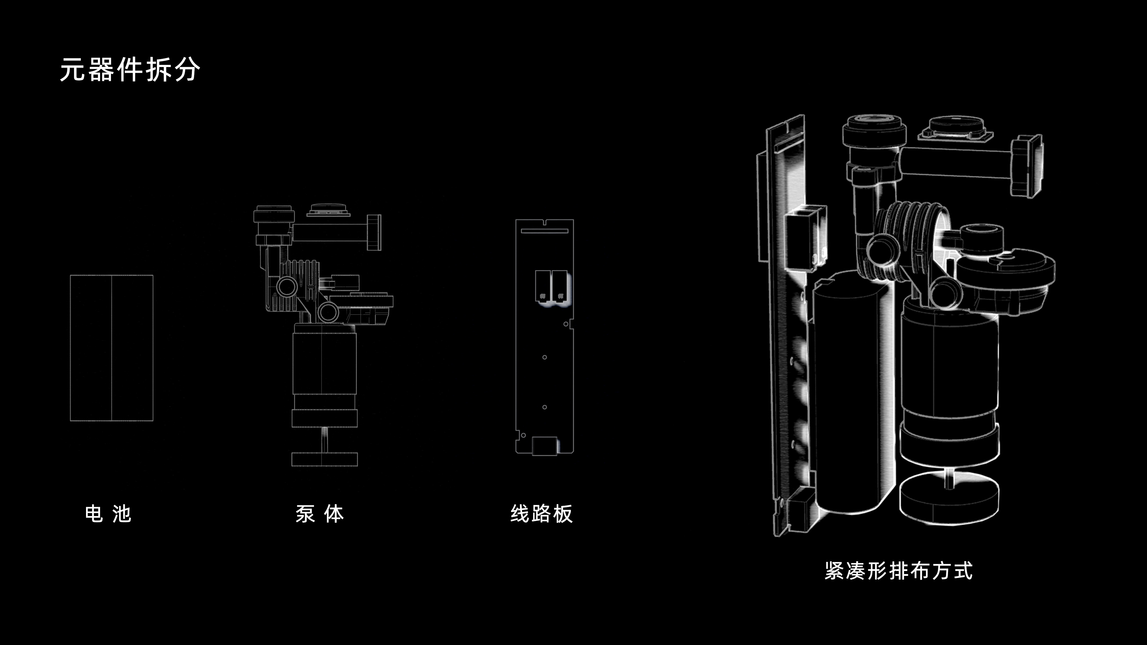 minimalist personality，Professional equipment，Extreme Aesthetics，Vehicle mounted inflation pump，