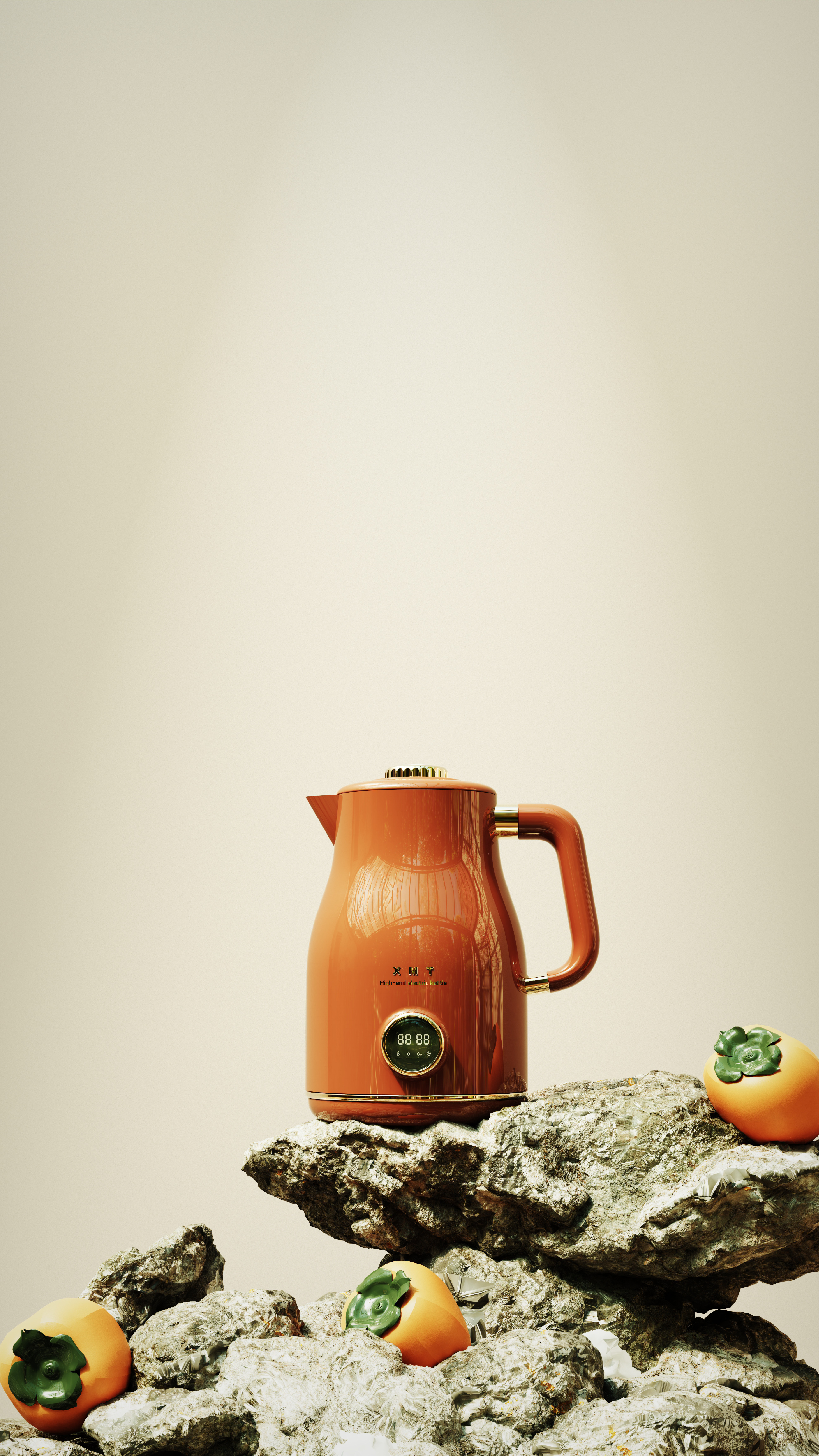 Thermal insulation kettle，kettle，Retro，classic，man-machine，XMT，