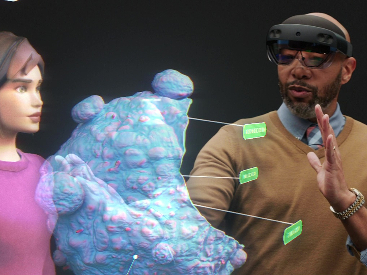 HoloLens 2，Virtual reality device，Microsoft，Digital，