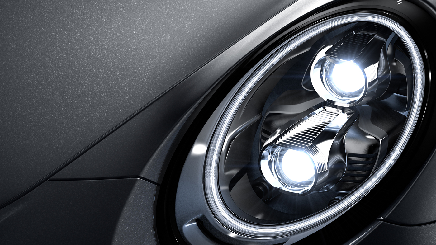 Porsche 911，GT3 RS，CGI rendering，vray，Porsche，