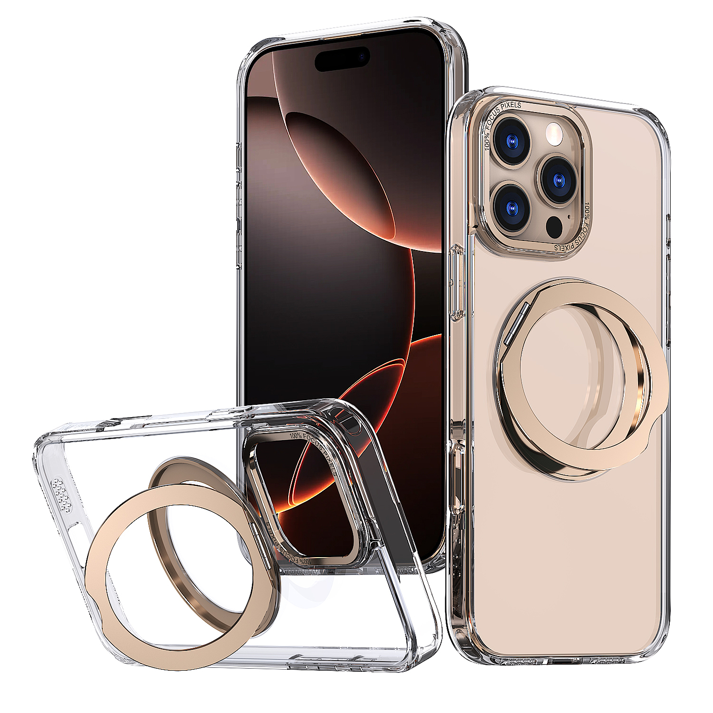 iPhone16 transparent shell，