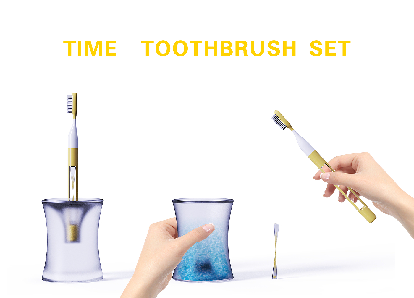 Toothbrush/hourglass/personal care，