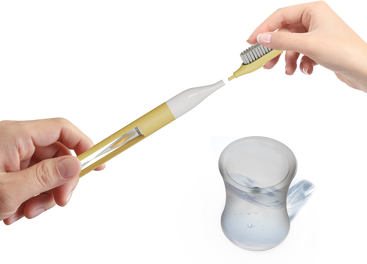 Toothbrush/hourglass/personal care，