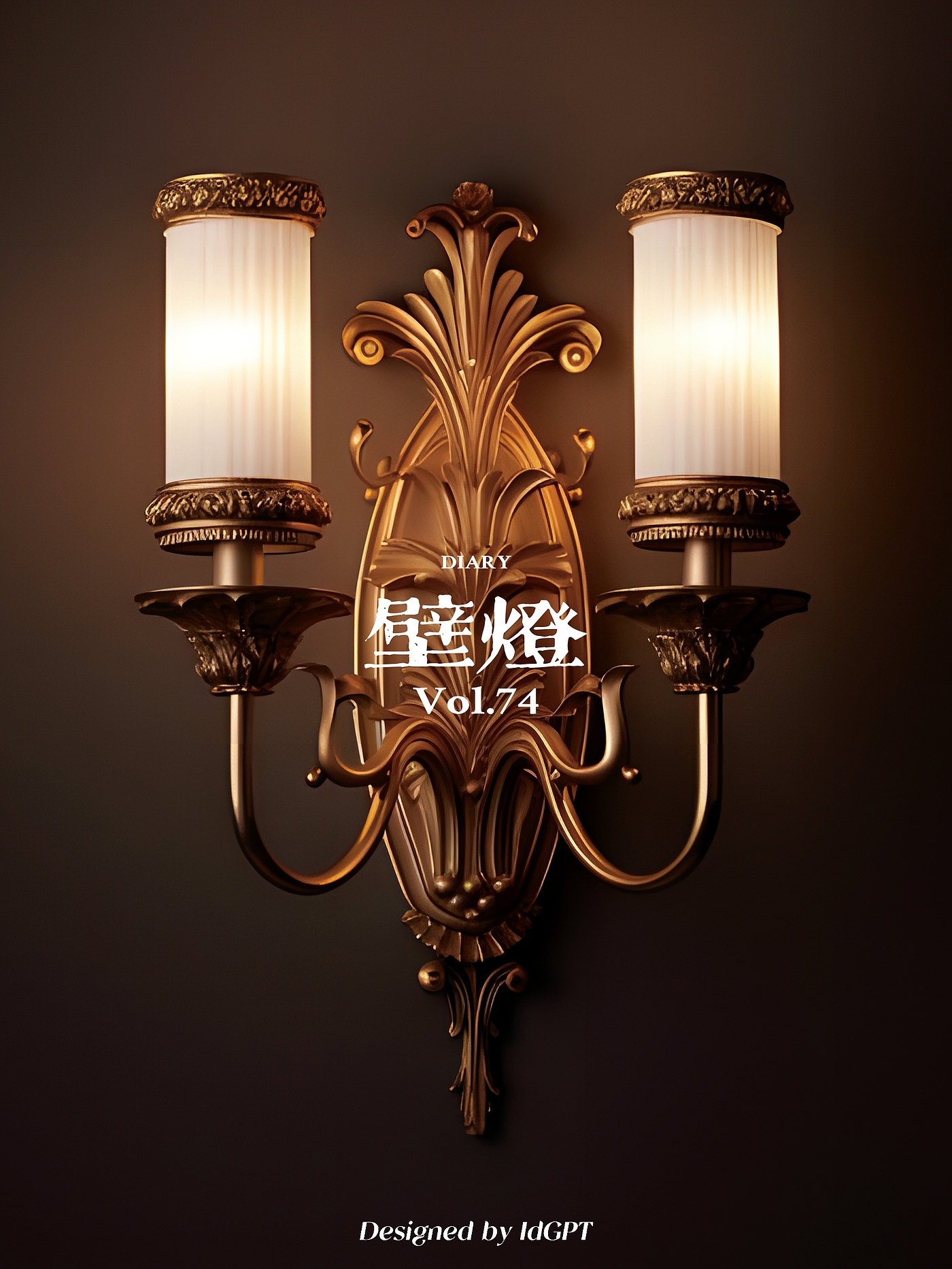 AIGC, AI, home, wall lamp，