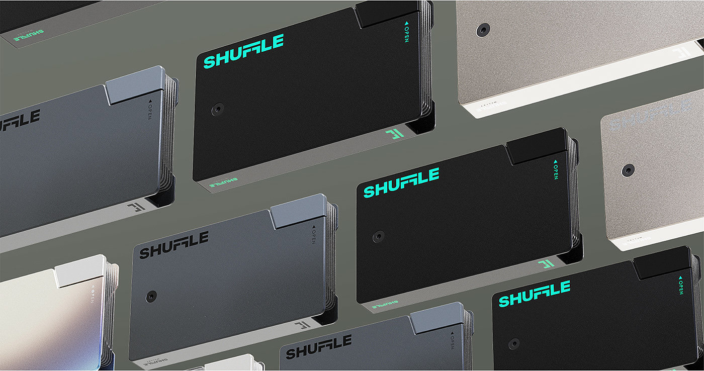 Shuffle，wallet，product design，originality，