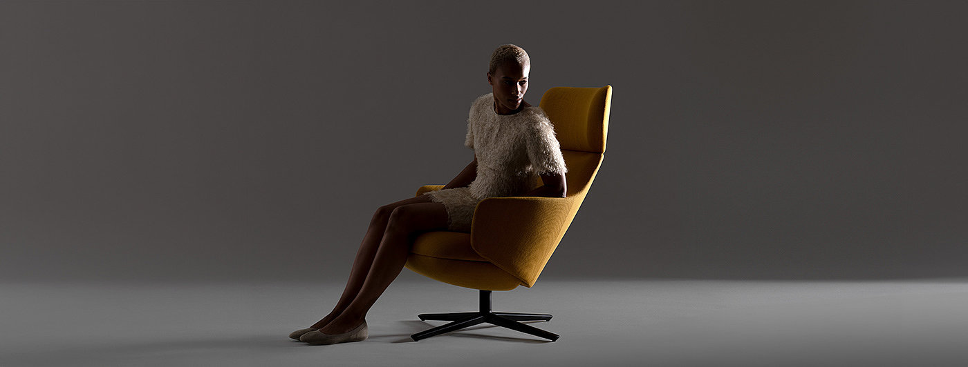 Calma Lounge，chair，furniture，originality，