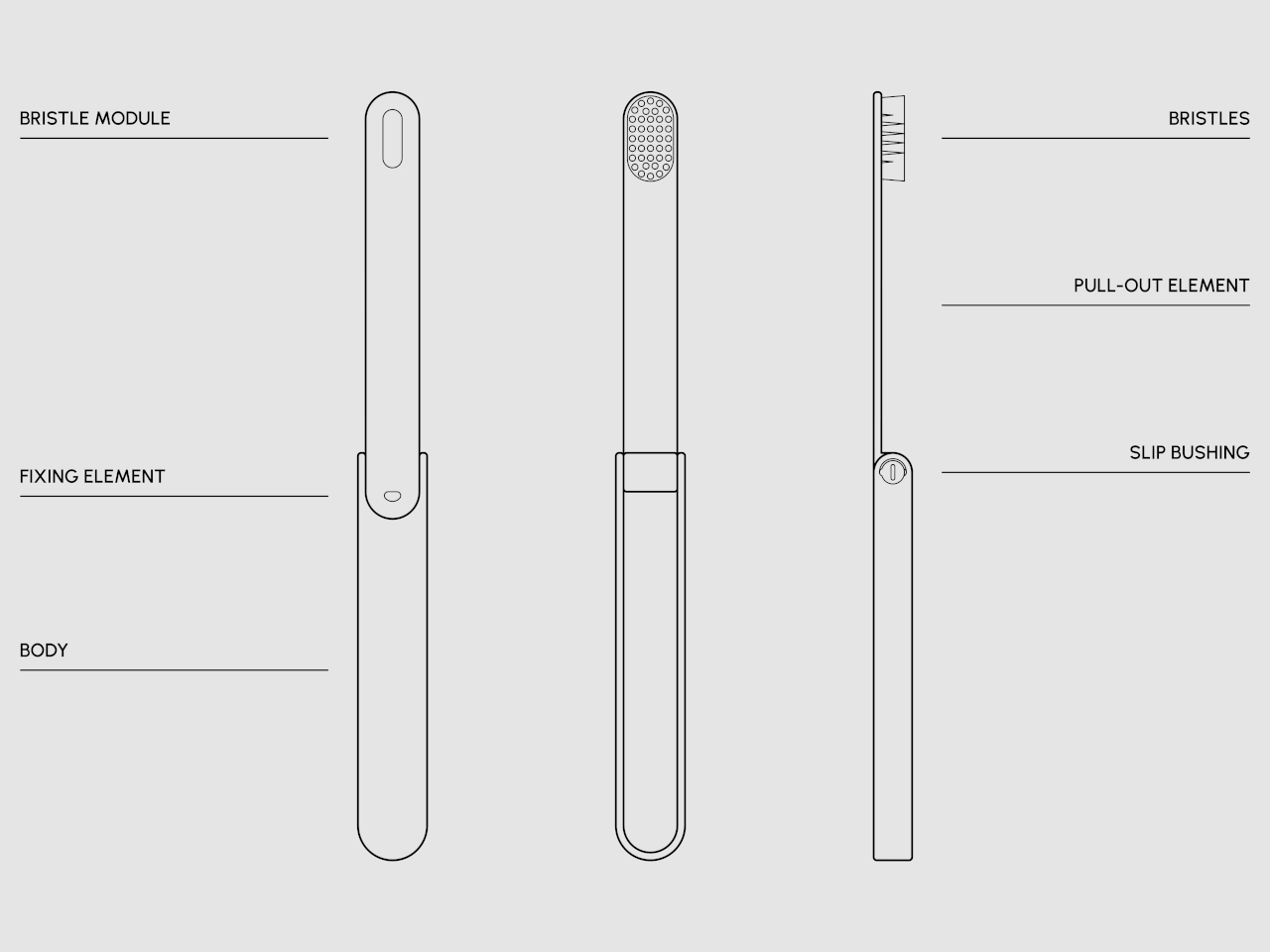 io，Travel toothbrush ，Folding toothbrush，Personal protective equipment，