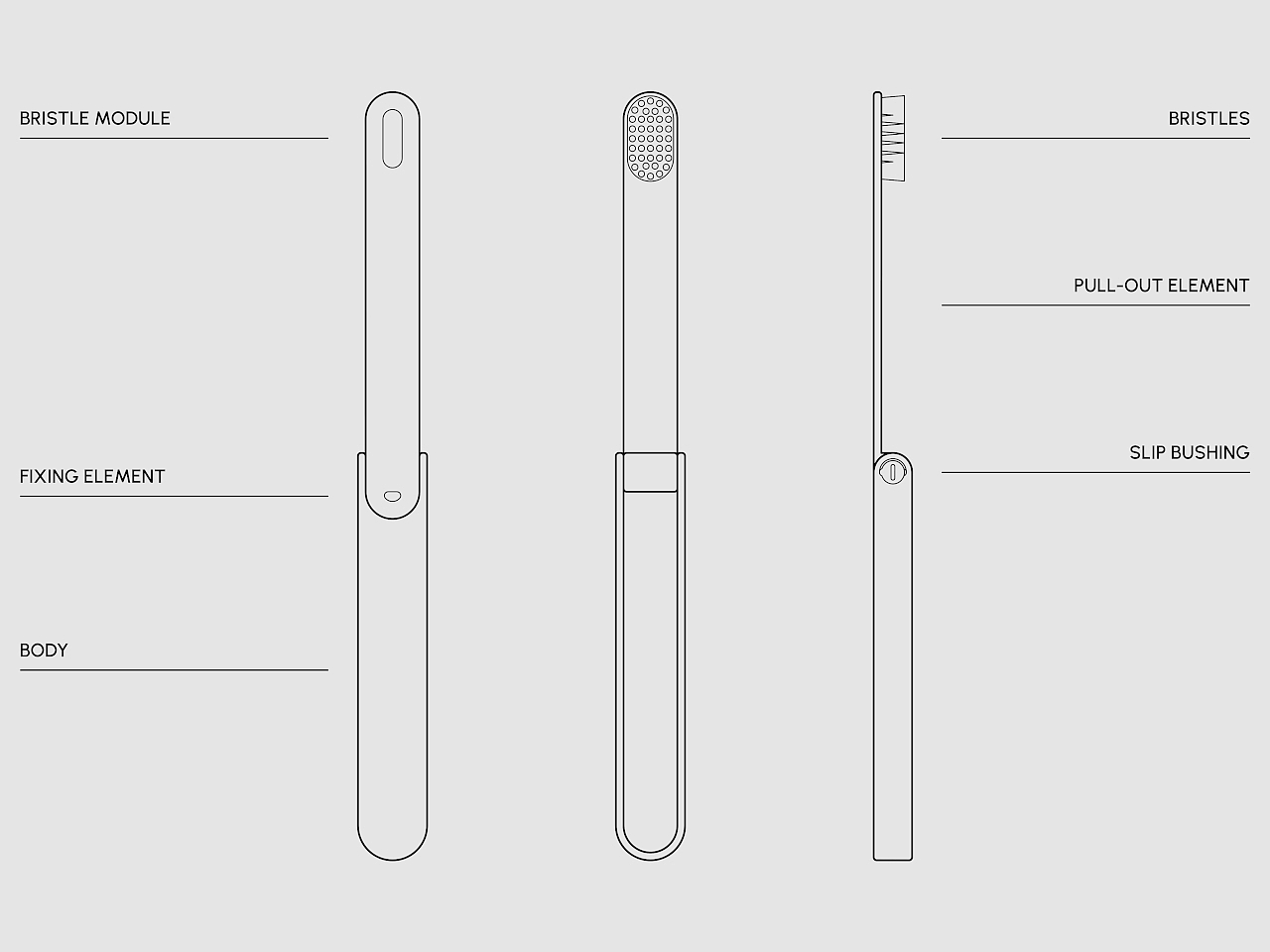 io，Travel toothbrush ，Folding toothbrush，Personal protective equipment，